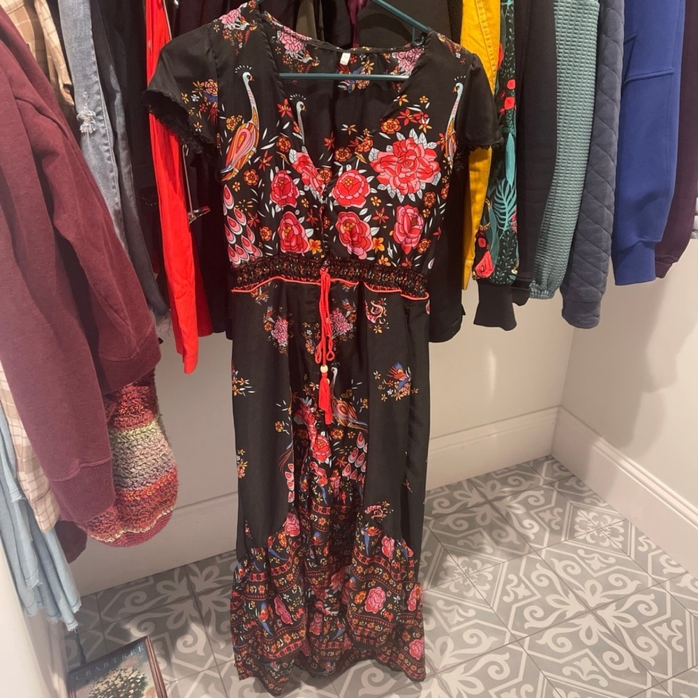 Peacock Dress